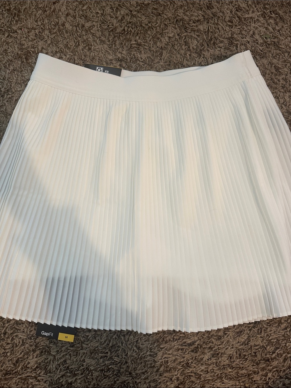 GAP White Pleated Skort NWT a